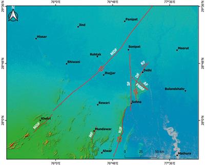 Active faults studies in Delhi and national capital region (NCR): Inferences from satellite data and field investigations